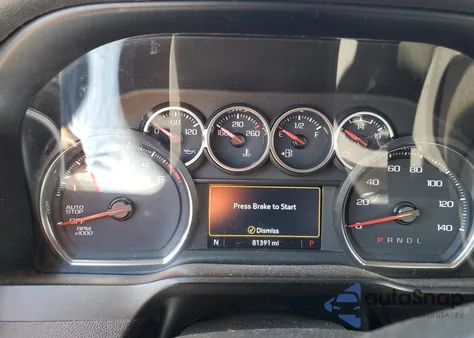 2021 Chevrolet Silverado K1500 Lt из США, поврежденный, VIN 3GCUYDED7MG217379